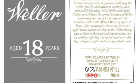 ウェラー初のストレート・ウィート・ウイスキー「Weller 18 Year Old」登場