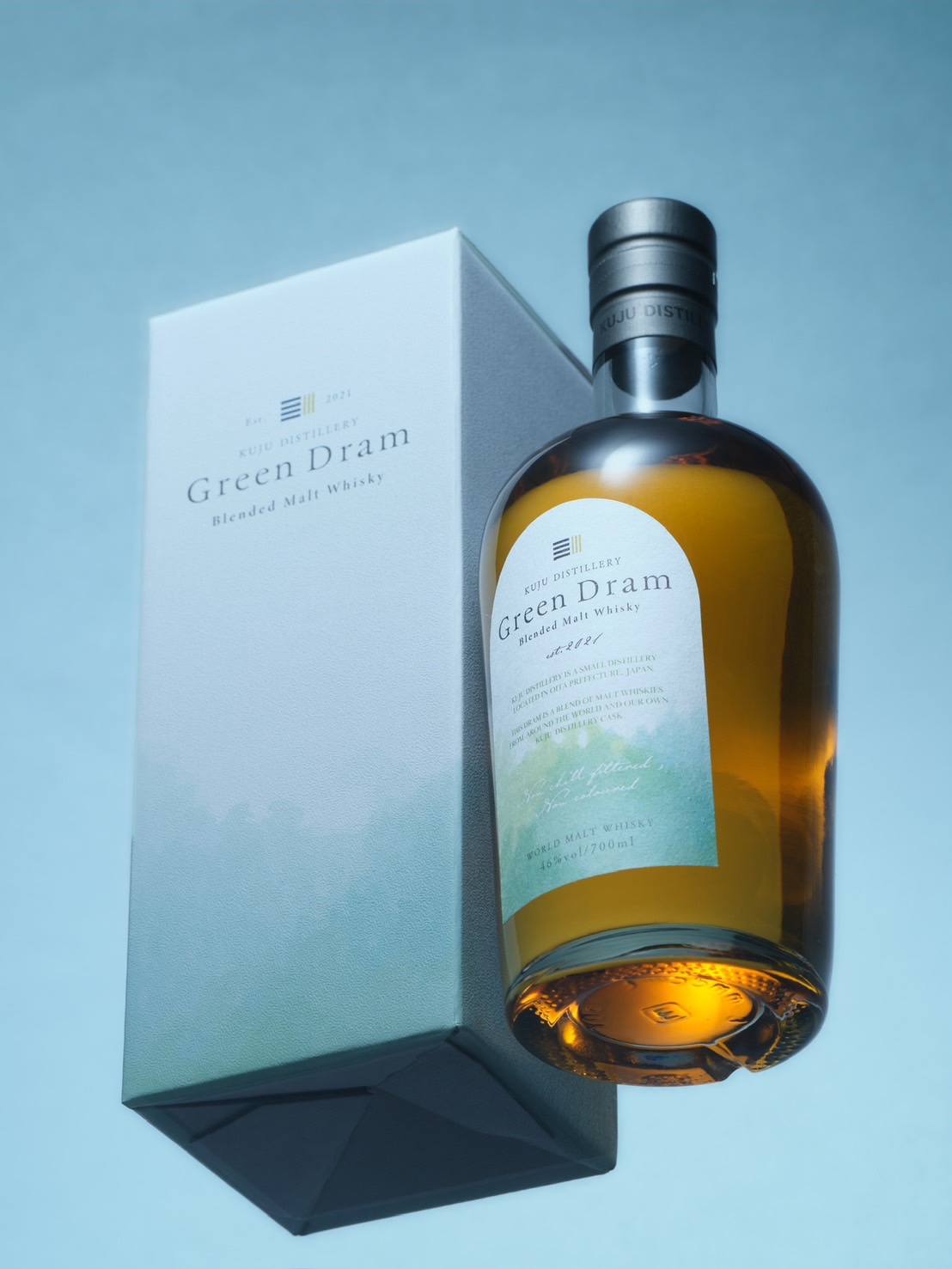 久住蒸溜所「Green Dram」リニューアル！完全なブレンデッドモルトへ進化